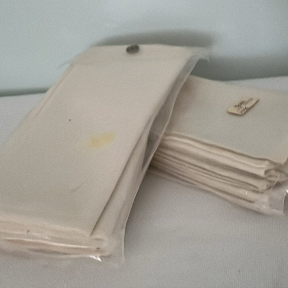 Vintage Old-New‎ Stock Sears Cloth Napkins in pkg, set of 8.